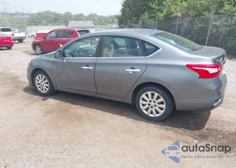 2017 Nissan Sentra S/Sl/Sr/Sv из США, поврежденный, VIN 3N1AB7APXHL637241